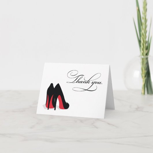 Roter Schuh Danke (Vorderseite)