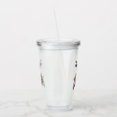 Roter Schulter Hawk Audubon Bird of Prey Acryltrinkbecher (Links)