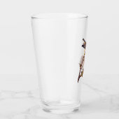 Roter Schulter Hawk Audubon Bird of Prey Glas (Rechts)