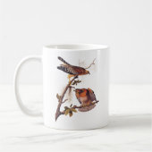 Roter Schulter Hawk Audubon Bird of Prey Kaffeetasse (Links)