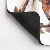 Roter Schulter Hawk Audubon Bird of Prey Mousepad (Ecke)