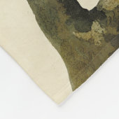 Roter Schulter Hawk - Audubons Vögel in Amerika Fleecedecke (Ecke)