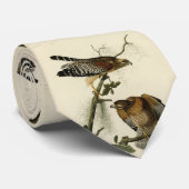 Roter Schulter Hawk - Audubons Vögel in Amerika Krawatte (Gerollt)