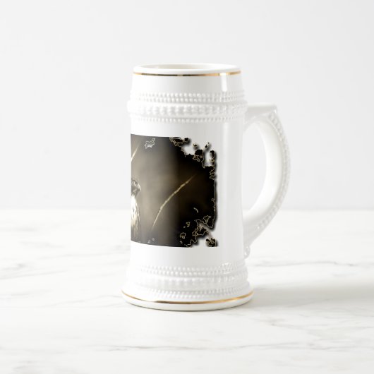 Roter Schwanz Bierglas (VorderseiteRechts)