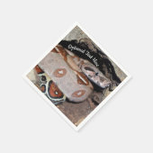 Roter Schwanz Boa Constrictor Serviette (Ecke)