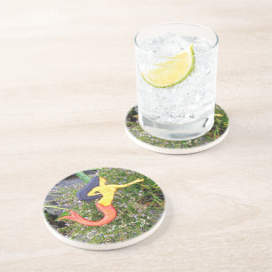 Roter Schwanz Getränkeuntersetzer