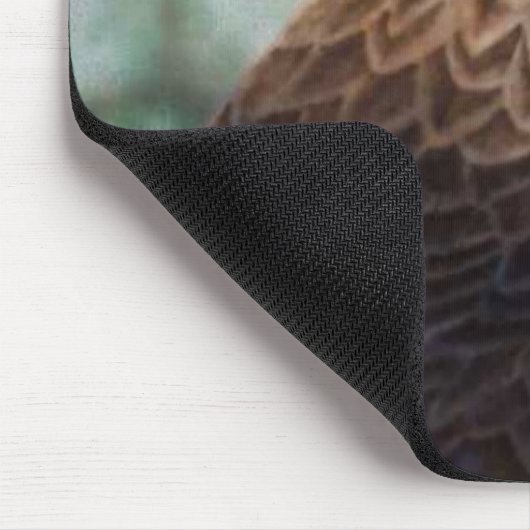 Roter Schwanz-Hawk-Airbrush Mousepad (Ecke)