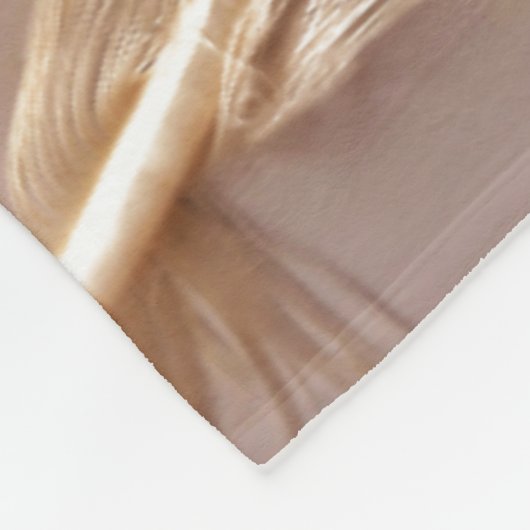 Roter Schwanz Hawk Fether Fleecedecke (Ecke)