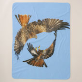 ROTER SCHWANZ HAWKS IN BATTLE SHERPADECKE (Vorderseite)