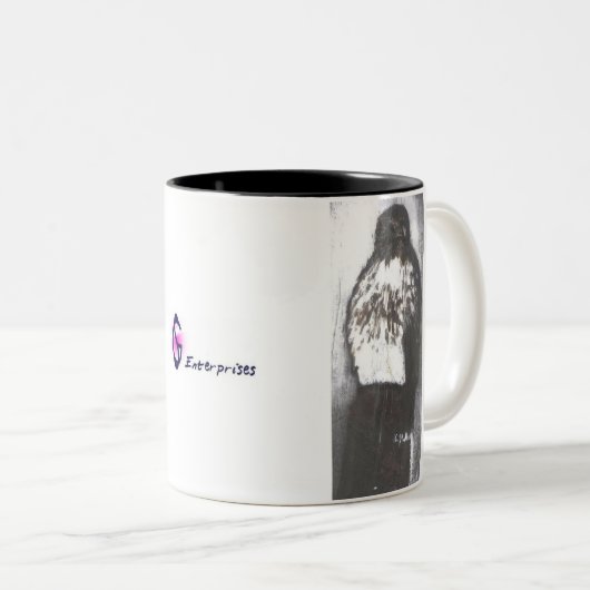 Roter Schwanz Tasse (VorderseiteRechts)