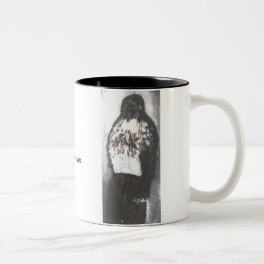 Roter Schwanz Tasse (Rechts)