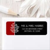 Roter Schwarzer Baum des Lebens Bar Mitzvah (Insitu)