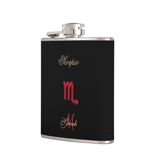 Roter schwarzer flachmann (Links)