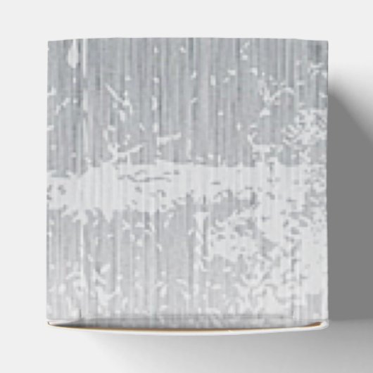 Roter, schwarzer, schwarzer und weißer Pinstrichdr Geschenkschachtel (Oben)