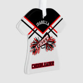 Roter, Schwarzer und Weißer Chef Ornament (Vorderseite)