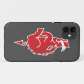 Roter Schwein iPhone Kasten Case-Mate iPhone Hülle (Rückseite (Horizontal))