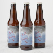 Roter Schwung, Name und Stil Bierflaschenetikett (Flaschen)