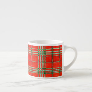 ROTER SCOTT TARTAN Espresso-Tasse Espressotasse