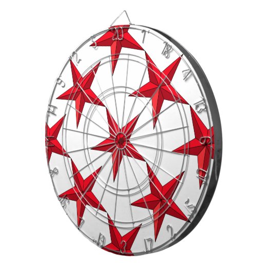 Roter Seestern Dartscheibe (Vorderseite rechts)