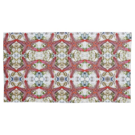 Roter Seestern Kissenbezug (Vorderseite)