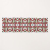 Roter Seestern-Muster Yogamatte (Vorderseite (Horizontal))