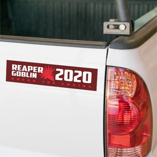 Roter Sensenmann/Goblin 2020 Autoaufkleber (Auf Lkw)