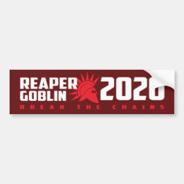 Roter Sensenmann/Goblin 2020 Autoaufkleber