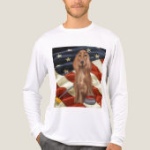 ROTER SETTER CURLING  Tri-Blend SHIRT (Vorderseite)