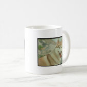 Roter sibirischer Husky Kaffeetasse (VorderseiteRechts)