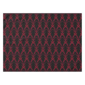 Roter Sigil von Luzifer Satanic Occult Altar Tischdecke (Vorderseite (Horizontal))