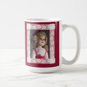Roter Skater Puppe Weihnachten Tasse