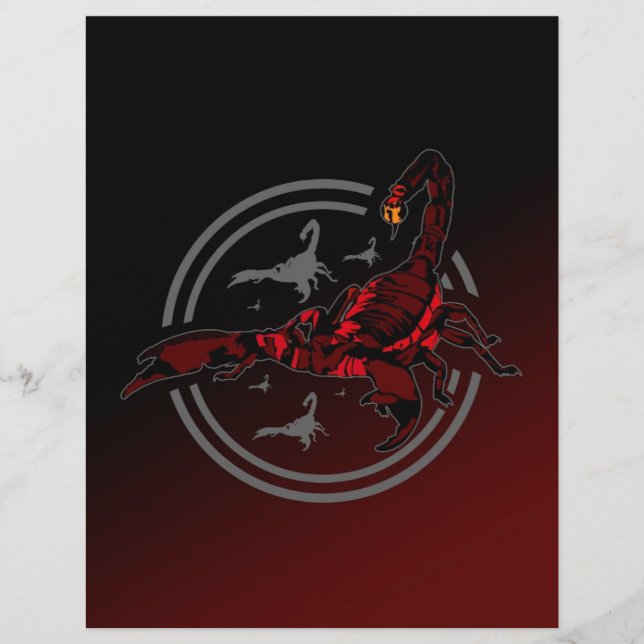 Roter Skorpion 2 (Vorderseite)