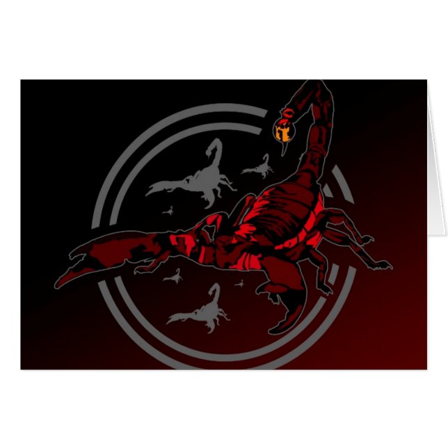 Roter Skorpion 2 (Vorderseite (Horizontal))