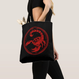 Roter Skorpion Astrologie Sternzeichen Skorpion Tasche