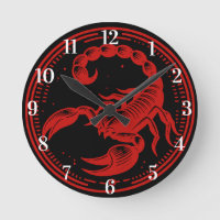 Roter Skorpion Astrologie Zodiac Sign Skorpio
