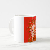 Roter Skorpion Kaffeetasse (Vorderseite Links)