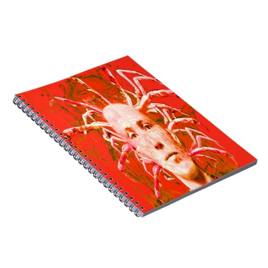 Roter Skorpion Notizblock (Rechte Seite)