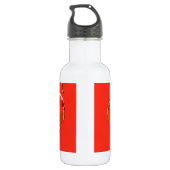 Roter Skorpion Trinkflasche (Rückseite)