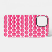 Roter Smiley iPhone Hülle (Rückseite (Horizontal))