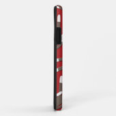 Roter Socken-Affe-Druck Case-Mate iPhone Hülle (Hinten/Rechts)