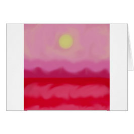 Roter Sonnenuntergang