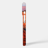 Roter Sonnenuntergang Case-Mate iPhone Hülle (Rückseite / Links)