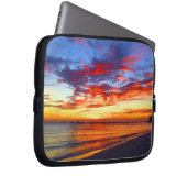 Roter Sonnenuntergang Laptopschutzhülle (Vorne Rechts)