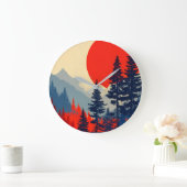 Roter Sonnenwald Uhr (Zuhause)