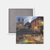 roter spanischer Schrittmagnet Magnet (Vorderseite/Rückseite)