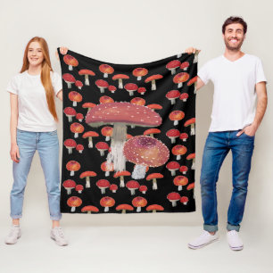 Roter Spielraum Fleecedecke