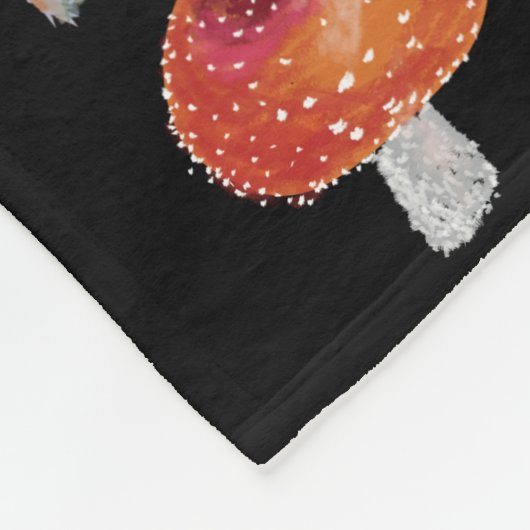 Roter Spielraum Fleecedecke (Ecke)