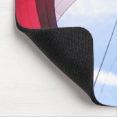 Roter Spinnaker mit Sun Mousepad (Ecke)