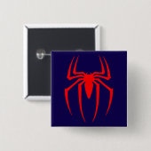 Roter Spinne Insekt-63201 Button (Vorne & Hinten)