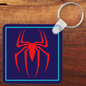 Roter Spinne Insekt-63201 Schlüsselanhänger (Rückseite)